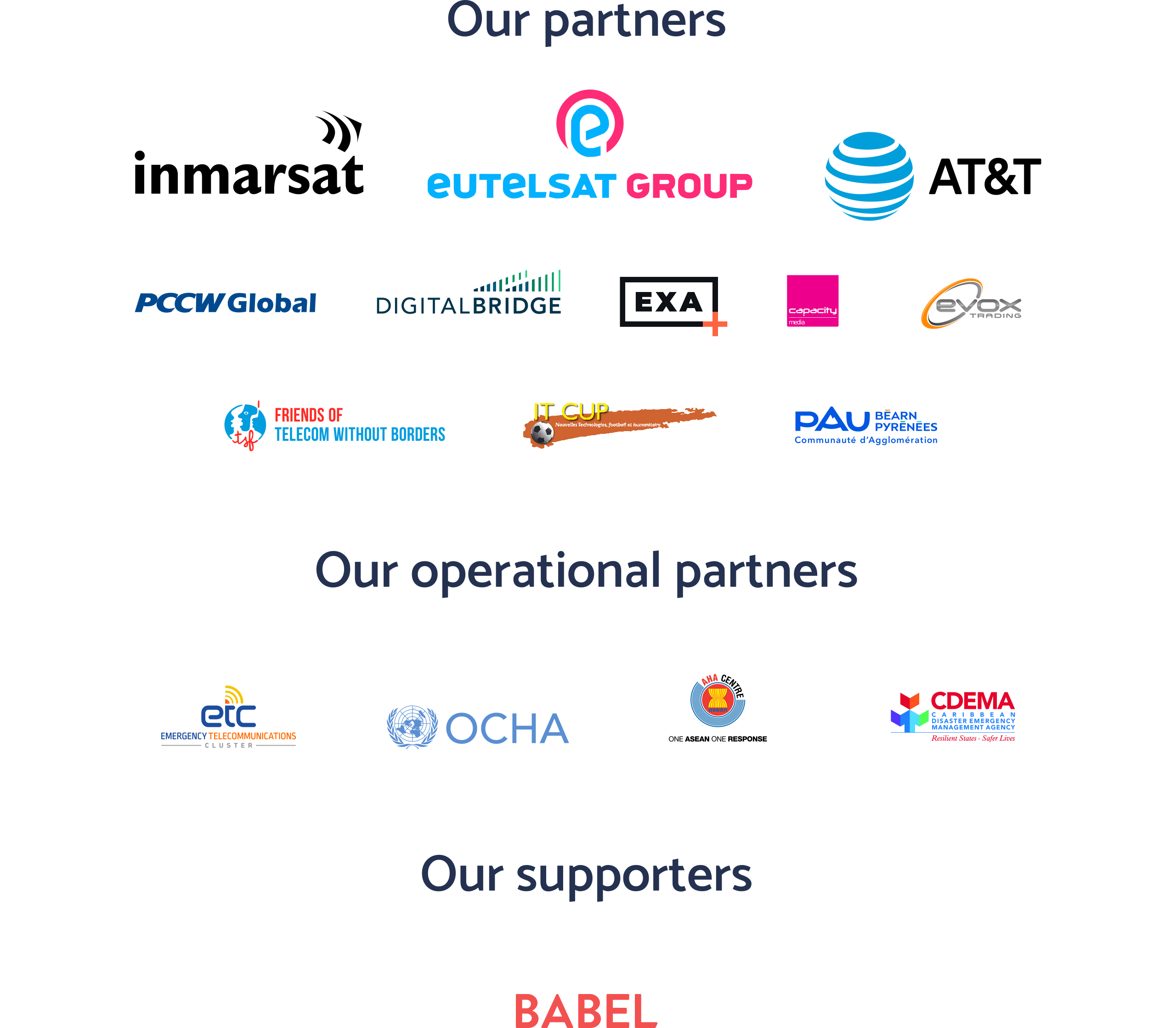 Partners of TSF