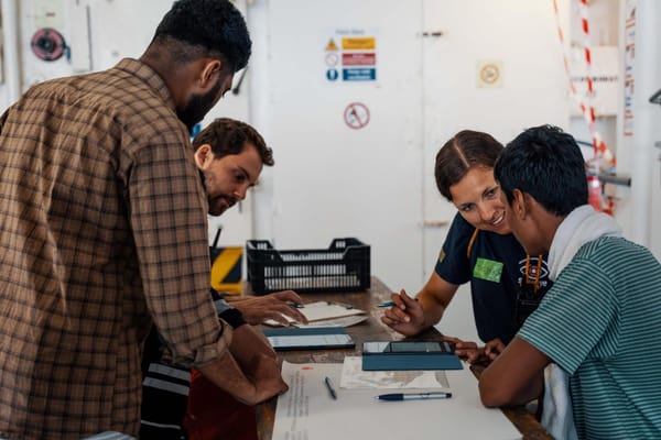 Safe Messages for Survivors in the Mediterranean